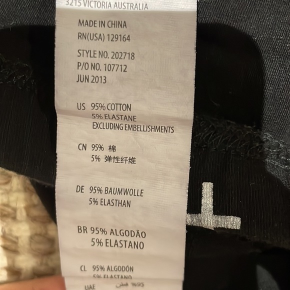 Fun Cross Pattern Black Full Length Tights - Picture 3 of 5